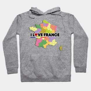 I Love France Hoodie